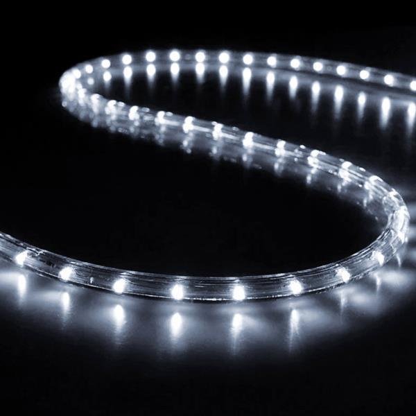 ΦΩΤΟΣΩΛΗΝΑΣ LED, ΠΡΟΣΤΑΣΙΑ UV, ΚΟΠΗ ΑΝΑ ΜΕΤΡΟ, ΜΟΝΟΚΑΝΑΛΟΣ, ΛΕΥΚΟ, 50m, 36 LED ΑΝΑ ΜΕΤΡΟ, IP65 (600-22231)