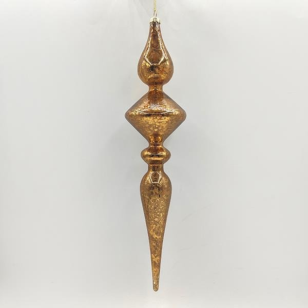 ΓΥΑΛΙΝΟ ΣΤΟΛΙΔΙ, ΚΑΦΕ, ΣΕΤ 2ΤΜΧ, 7x35cm (600-42894)