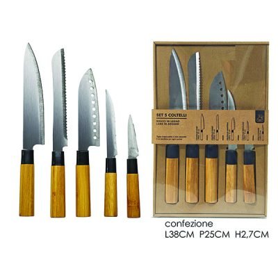 Σετ 5 μαχαίρια [77635795]