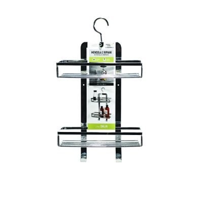 Μεταλλική ραφιέρα μπάνιου 26x 38 cm [77684361]