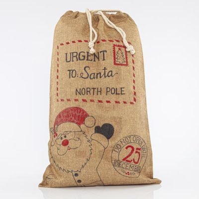 ΣΑΚΟΣ ΜΠΕΖ, ΜΕ ΑΓΙΟ ΒΑΣΙΛΗ, 41x69cm (600-43243)