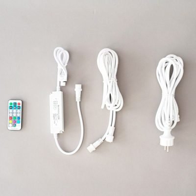 SYNCHRONOUS RGBW LED CONTROLLER & ΤΗΛΕΧΕΙΡΙΣΤΗΡΙΟ, ME 5 ΕΠΕΚΤΑΣΕΙΣ ΕΩΣ 1000 LED, ΠΡΟΕΚΤΑΣΗ ΠΑΡΟΧΗΣ 1.5m IP44 (600-01281)