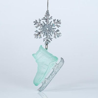 ΠΑΓΟΠΕΔΙΛΟ ΑΚΡΥΛΙΚΟ, ΜΕΝΤΑ, ΜΕ ΧΙΟΝΟΝΙΦΑΔΑ, 6,3x13cm (600-44620)