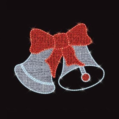 ΕΠΑΓΓΕΛΜΑΤΙΚΟ ΣΧΕΔΙΟ ΚΑΜΠΑΝΕΣ ΜΕ ΦΙΟΓΚΟ, ΚΟΚΚΙΝΗ ΚΑΙ ΛΕΥΚΗ LED ΦΩΤ/ΝΑ, IP65 (600-23364)