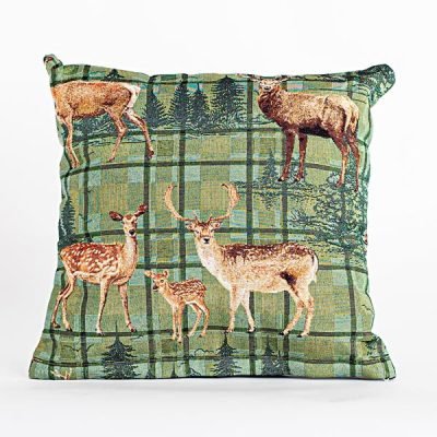 ΜΑΞΙΛΑΡΙ, ΠΡΑΣΙΝΟ ΜΕ ΕΛΑΦΙΑ, 45x45cm (600-45267)