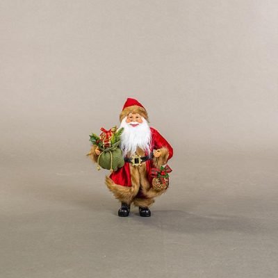 ΑΓΙΟΣ ΒΑΣΙΛΗΣ ΚΟΚΚΙΝΟΣ, ΜΕ ΚΑΦΕ ΓΟΥΝΑΚΙ, 40cm (600-44881)