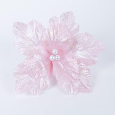 ΜΑΝΩΛΙΑ, ΡΟΖ ΙΡΙΔΙΖΟΥΣΑ, ΜΕ ΛΕΥΚΕΣ ΠΕΡΛΕΣ, 23x15cm (600-46204)