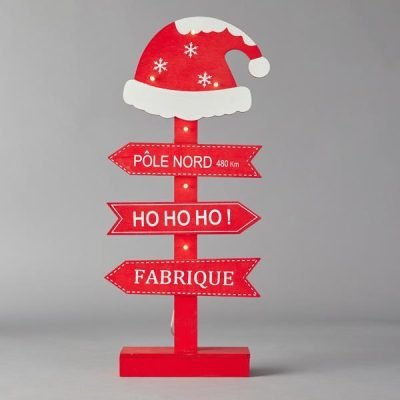 ΞΥΛΙΝΕΣ ΤΑΜΠΕΛΙΤΣΕΣ ΜΕ ΣΚΟΥΦΑΚΙ, ΦΩΤΙΖΟΜΕΝΟ, ΜΠΑΤΑΡΙΑΣ, 21*6*46cm,IP20 (600-41653)