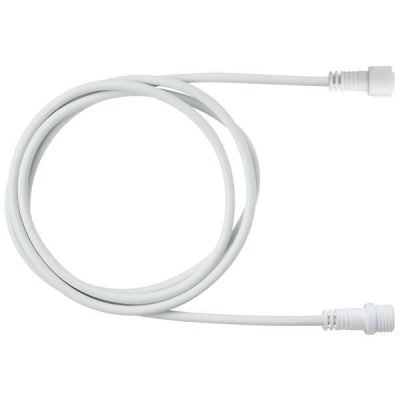 DIY, ΛΕΥΚΟ ΚΑΟΥΤΣΟΥΚ ΚΑΛΩΔΙΟ 3m ΜΕ 2 ΕΠΕΚΤΑΣΕΙΣ, IP65 (600-11969)