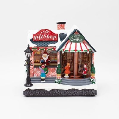 ΚΑΤΑΣΤΗΜΑ ΠΑΙΧΝΙΔΙΩΝ, ΜΕ ΠΕΡΙΣΤΡΕΦΟΜΕΝΗ ΠΟΡΤΑ, ME ΦΩΣ ΚΑΙ ΚΙΝΗΣΗ, ΜΕ ΜΕΤΑΣΧΗΜΑΤΙΣΤΗ,  22.4×14.3×21.2cm (600-47938)