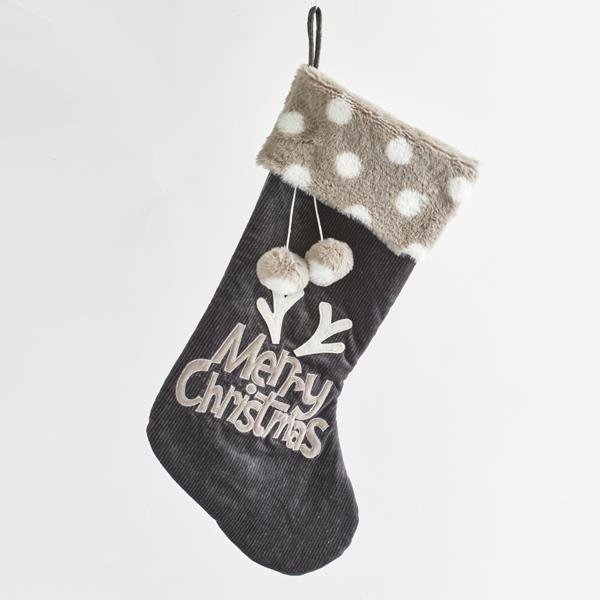 ΚΑΛΤΣΑ, ΓΚΡΙ, ΒΕΛΟΥΔΙΝΗ, ΜΕ ΠΟΝ ΠΟΝ, 28x5x55cm (600-44145)