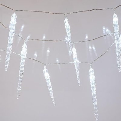 ΒΡΟΧΗ, 20 LED 5mm, 10 ΜΕΓΑΛΟΥΣ ΣΤΑΛΑΚΤΙΤΕΣ 16cm & 10 ΜΙΚΡΟΥΣ 11cm, 3.2V ΜΕΤΑΣΧΗΜΑΤΙΣΤΗΣ, 4 ΕΠΕΚΤΑΣΕΙΣ ΕΩΣ 3 ΣΕΤ, ΔΙΑΦΑΝΟ PVC ΚΑΛΩΔΙΟ, ΛΕΥΚΟ LED ΑΝΑ 15cm, ΠΡΟΕΚΤΑΣΗ ΠΑΡΟΧΗΣ 3m, IP44 (600-11433)