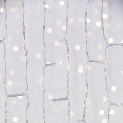 ΚΟΥΡΤΙΝΑ, 500 FLASH LED 5mm, 31V ΜΕΤΑΣΧΗΜΑΤΙΣΤΗ, 4 ΕΠΕΚΤΑΣΕΙΣ ΕΩΣ 3 ΣΕΤ, ΔΙΑΦΑΝΟ PVC ΚΑΛΩΔΙΟ, ΛΕΥΚΟ LED (H250 x L300cm, 20 ΣΕΙΡΕΣ x 25 LED), ΠΡΟΕΚΤΑΣΗ ΠΑΡΟΧΗΣ 3m, ΙΡ44 (600-02690)