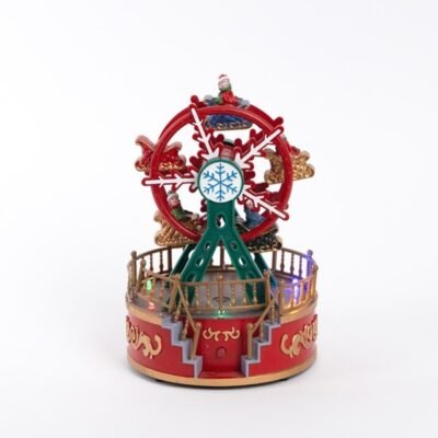 ΡΟΔΑ ΛΟΥΝΑ ΠΑΡΚ, ΜΕ ΧΙΟΝΟΝΙΦΑΔΑ, ΜΕ ΦΩΣ, ΜΟΥΣΙΚΗ ΚΑΙ ΚΙΝΗΣΗ, ΜΠΑΤΑΡΙΑΣ, 13x13x18.5cm (600-47714)