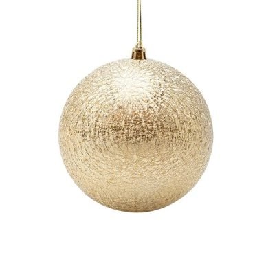 ΠΛΑΣΤΙΚΗ ΜΠΑΛΑ, ΧΡΥΣΟ ΜΕ ΟΨΗ ΣΑΤΕΝ, ΣΕΤ 2ΤΜΧ, 12cm (600-47972)