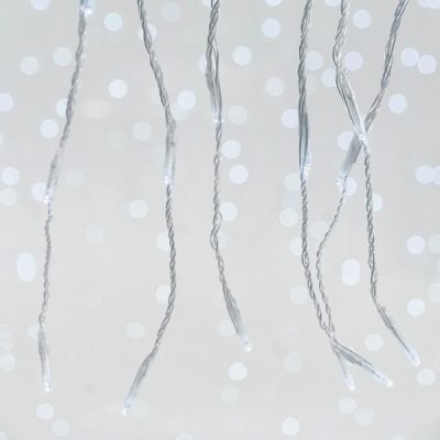 ΚΟΥΡΤΙΝΑ, 240 LED 3mm, 31V ΜΕΤΑΣΧΗΜΑΤΙΣΤΗ, ΠΡΟΓΡΑΜΜΑ SNOWFALL & ΜΝΗΜΗ, ΔΙΑΦΑΝΟ PVC ΚΑΛΩΔΙΟ, ΛΕΥΚΟ LED (H100 x W200cm, 20 ΣΕΙΡΕΣ x 12 LED), ΠΡΟΕΚΤΑΣΗ ΠΑΡΟΧΗΣ 3m, ΙΡ44 (600-11456)