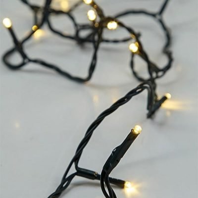 ΣΕΙΡΑ, 20 LED 5mm, ΜΠΑΤΑΡΙΑΣ 3xAA, ΧΡΟΝΟΔΙΑΚΟΠΤΗΣ, ΠΡΑΣΙΝΟ PVC ΚΑΛΩΔΙΟ, ΘΕΡΜΟ ΛΕΥΚΟ LED ΑΝΑ 10cm, ΠΡΟΕΚΤΑΣΗ ΠΑΡΟΧΗΣ 50cm, IP20 (600-05781)