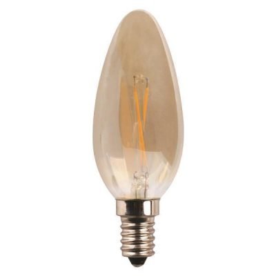 ΛΑΜΠΑ LED ΜΙΝΙΟΝ CROSSED FILAMENT 4.5W 480lm E14 2400K 220-240V GOLD DIMMABLE (147-78765)