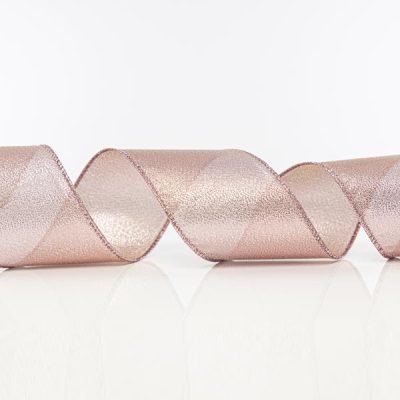 ΚΟΡΔΕΛΑ ΡΟΖ, ΜΕΤΑΛΛΙΖΕ, 6,35cm, 10Y (600-41097)