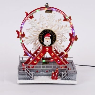 ΡΟΔΑ ΛΟΥΝΑ ΠΑΡΚ, ΚΟΚΚΙΝΟ ΛΕΥΚΟ, ΜΕ ΜΕΤΑΣΧΗΜΑΤΙΣΤΗ, ΜΕ ΜΟΥΣΙΚΗ ΚΑΙ ΚΙΝΗΣΗ, 29×16,5x31cm (600-42858)