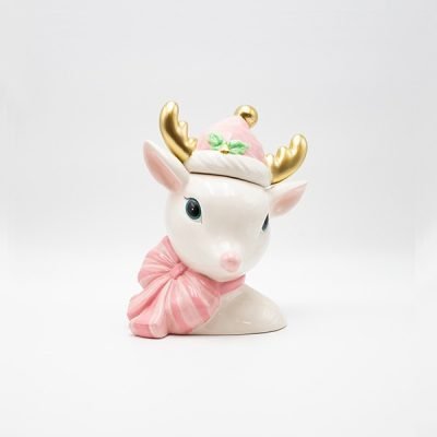 ΜΠΙΣΚΟΤΙΕΡΑ ΕΛΑΦΑΚΙ, ΜΕ ΧΡΥΣΑ ΚΕΡΑΤΑ, ΔΙΑΚΟΣΜΗΤΙΚΗ, 23x28cm (600-47021)