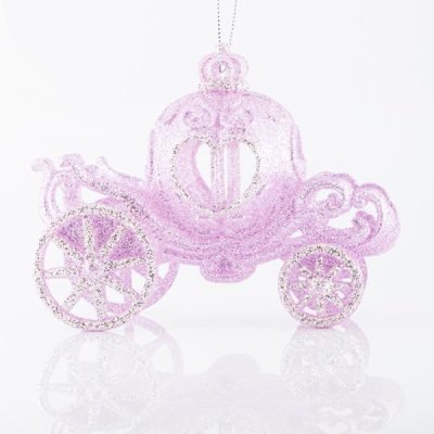 ΑΜΑΞΑ ΚΟΛΟΚΥΘΑ ΑΚΡΥΛΙΚΗ, ΜΕ ΡΟΖ ΚΑΙ ΣΑΜΠΑΝΙ GLITTER, 13,5x11cm (600-40792)