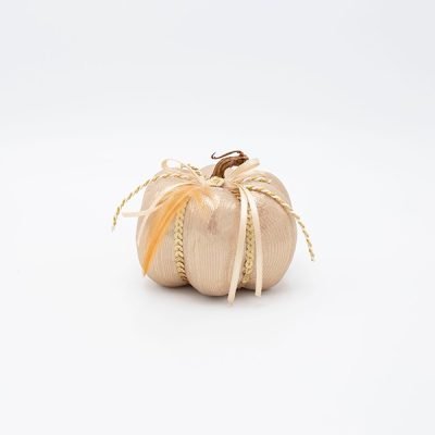 ΚΟΛΟΚΥΘΑ, ΜΕΤΑΛΙΖΕ ΣΚΟΥΡΟ ΣΑΜΠΑΝΙ, ΜΕ ΦΤΕΡΟ, 8x8cm (600-47011)