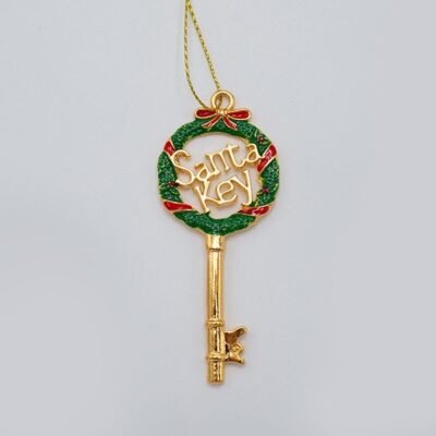 ΚΛΕΙΔΙ ΤΟΥ ΑΗ ΒΑΣΙΛΗ, ΧΡΥΣΟ, 9x4cm (600-47357)