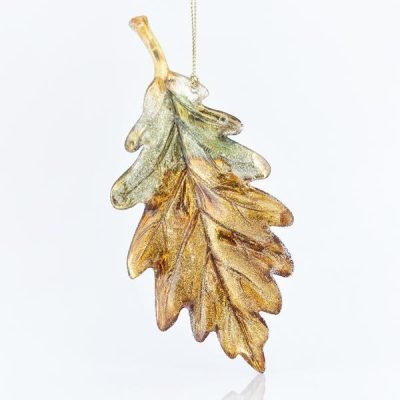 ΑΜΠΕΛΟΦΥΛΛΟ ΑΚΡΥΛΙΚΟ, ΣΑΜΠΑΝΙΖΕ-ΧΑΛΚΙΝΟ ΜΕ ΧΡΥΣΟ GLITTER, 15,24×1,27cm (600-40751)