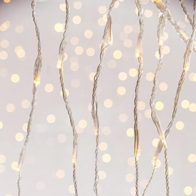 ΚΟΥΡΤΙΝΑ, 240 LED 3mm, 31V ΜΕΤΑΣΧΗΜΑΤΙΣΤΗΣ, ΠΡΟΓΡΑΜΜΑ SNOWFALL & ΜΝΗΜΗ, ΔΙΑΦΑΝΟ PVC ΚΑΛΩΔΙΟ, ΘΕΡΜΟ ΛΕΥΚΟ LED (H100 x W200cm, 20 ΣΕΙΡΕΣ x 12 LED), ΠΡΟΕΚΤΑΣΗ ΠΑΡΟΧΗΣ 3m, ΙΡ44 (600-11455)