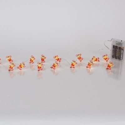 ΣΕΙΡΑ, 20 MINI LED, CANDY ΞΩΤΙΚΑ, ΜΠΑΤΑΡΙΑΣ 3xAA, ΧΡΟΝΟΔΙΑΚΟΠΤΗ, ΑΣΗΜΙ ΧΑΛΚΙΝΟ ΚΑΛΩΔΙΟ, ΘΕΡΜΟ ΛΕΥΚΟ LED ΑΝΑ 10cm, ΠΡΟΕΚΤΑΣΗ ΠΑΡΟΧΗΣ 30cm, IP20 (600-03358)