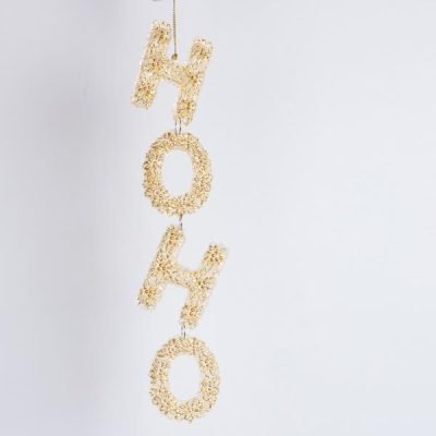 ΣΤΟΛΙΔΙ ΑΚΡΥΛΙΚΟ, HOHO, ΧΡΥΣΟ ΜΕ ΓΚΛΙΤΕΡ, 24cm (600-46445)