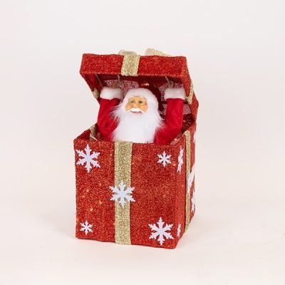 ΔΩΡΑΚΙ ΜΗΧΑΝΙΚΟ ΜΕ ΑΝΟΙΓΟΜΕΝΟ ΚΑΠΑΚΙ ΑΦΗΣ, ΜΟΥΣΙΚΗ, ΚΙΝΗΣΗ ΚΑΙ ΦΩΣ, ΚΟΚΚΙΝΟ, ΜΠΑΤΑΡΙΑΣ, 25x25cm (600-47437)