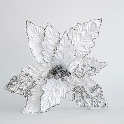 ΑΛΕΞΑΔΡΙΝΟ ΛΕΥΚΟ ΜΕ GLITTER, 42x50cm (600-45357)