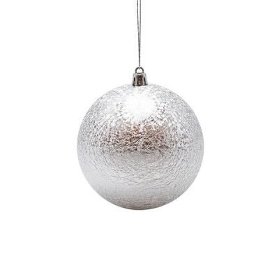 ΠΛΑΣΤΙΚΗ ΜΠΑΛΑ, ΑΣΗΜΙ ΜΕ ΟΨΗ ΣΑΤΕΝ, ΣΕΤ 6ΤΜΧ, 10cm (600-47969)