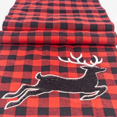 ΡΑΝΝΕΡ ΚΟΚΚΙΝΟ ΚΑΡΟ, ΜΕ ΤΑΡΑΝΔΟ, 183cm (600-43262)