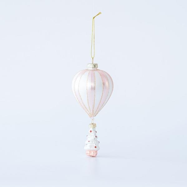 ΓΥΑΛΙΝΟ ΣΤΟΛΙΔΙ, ΛΕΥΚΟ-ΡΟΖ, ΑΕΡΟΣΤΑΤΟ, 7x15,5cm (600-45747)