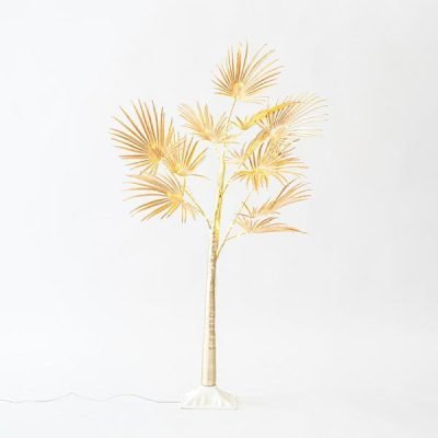 ΧΡΥΣΟΣ ΦΟΙΝΙΚΑΣ 1,2m, ΜΕΤΑΣΧΗΜΑΤΙΣΤΗΣ, 80 ΘΕΡΜΑ ΛΕΥΚΑ MINI LED, ΠΡΟΕΚΤΑΣΗ ΠΑΡΟΧΗΣ 3m, IP44 (600-30576)