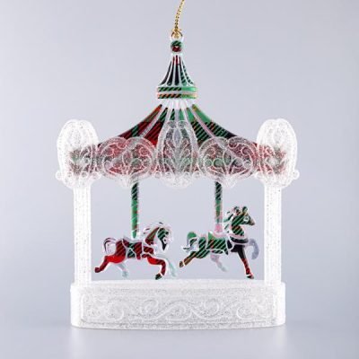 ΚΑΡΟΥΖΕΛ ΑΚΡΥΛΙΚΟ, ΜΕ GLITTER, 12,4x15cm (600-40780)