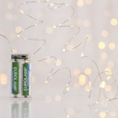 ΣΕΙΡΑ, 50 MINI LED, ΜΠΑΤΑΡΙΑΣ 3xAA, ΧΡΟΝΟΔΙΑΚΟΠΤΗ, ΑΣΗΜΙ ΧΑΛΚΙΝΟ ΚΑΛΩΔΙΟ, ΘΕΡΜΟ ΛΕΥΚΟ LED ANA 10cm, ΠΡΟΕΚΤΑΣΗ ΠΑΡΟΧΗΣ 10cm, IP20 (600-07941)