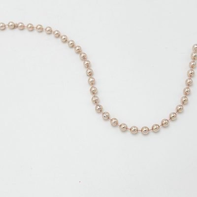 ΑΛΥΣΙΔΑ ΜΕ ΡΟΖ ΠΕΡΛΕΣ, ΠΛΑΣΤΙΚΟ, 12m (600-42712)