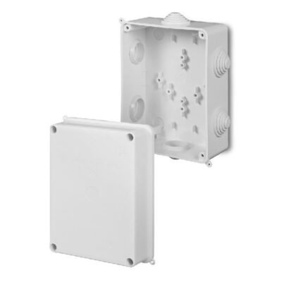 ΜΠΟΥΑΤ ΕΞΩΤΕΡΙΚΟ 158X118X94 ΜΕ ΜΕΤΑΛΛΙΚΗ ΒΙΔΑ IP55 ΓΚΡΙ (151-25517)