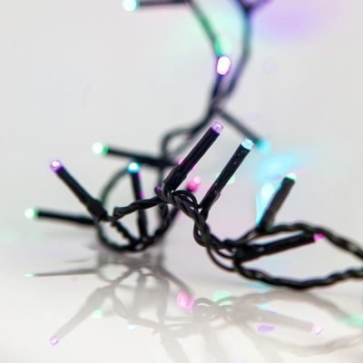 ΣΕΙΡΑ, 300 LED 3mm, 31 ΜΕΤΑΣΧΗΜΑΤΙΣΤΗ, 8 ΠΡΟΓΡΑΜΜΑΤΑ & ΜΝΗΜΗ, ΠΡΑΣΙΝΟ PVC ΚΑΛΩΔΙΟ, OΠΑΛ ΧΡΩΜΑΤΙΣΤΟ LED ΑΝΑ 5cm, ΠΡΟΕΚΤΑΣΗ ΠΑΡΟΧΗΣ 3m, IP45 (600-13348)