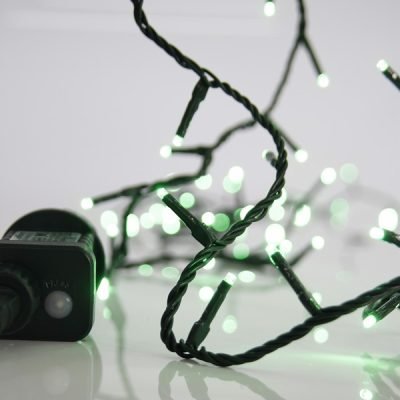 ΣΕΙΡΑ, 100 LED 3mm, 31V ΜΕΤΑΣΧΗΜΑΤΙΣΤΗ, 8 ΠΡΟΓΡΑΜΜΑΤΑ & ΜΝΗΜΗ, ΠΡΑΣΙΝΟ PVC ΚΑΛΩΔΙΟ, ΠΡΑΣΙΝΟ LED ΑΝΑ 5cm, ΠΡΟΕΚΤΑΣΗ ΠΑΡΟΧΗΣ 3m, ΙΡ44 (600-13175)