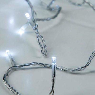 ΣΕΙΡΑ, 50 LED 5mm, ΜΠΑΤΑΡΙΑΣ 3xAA, ΔΙΑΦΑΝΟ PVC ΚΑΛΩΔΙΟ, ΛΕΥΚΟ LED ΑΝΑ 10cm, ΠΡΟΕΚΤΑΣΗ ΠΑΡΟΧΗΣ 50cm, IP20 (600-11207)