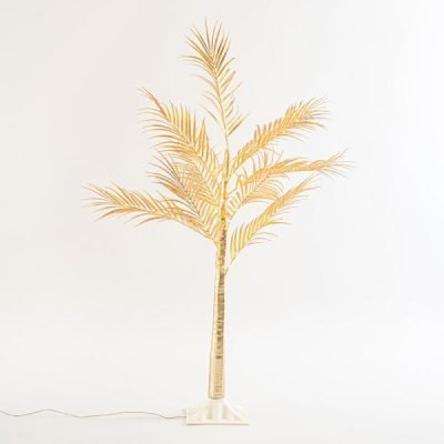 ΧΡΥΣΟ ΔΕΝΤΡΟ ΦΤΕΡΗ 1,2m, ΜΕΤΑΣΧΗΜΑΤΙΣΤΗΣ, 80 ΘΕΡΜΑ ΛΕΥΚΑ MINI LED, ΠΡΟΕΚΤΑΣΗ ΠΑΡΟΧΗΣ 3m, IP44 (600-30579)