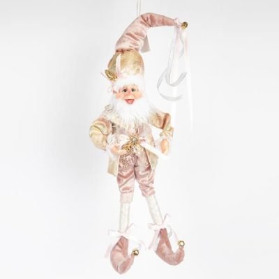 ΞΩΤΙΚΟ ΜΕ ΡΟΖ ΧΡΥΣΟ ΠΛΟΥΜΙΣΤΟ ΡΟΥΧΟ, 50.8cm (600-46481)