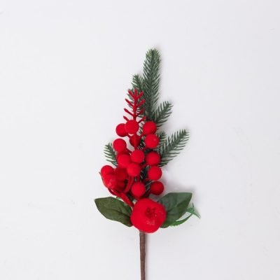 ΠΙΚΑΚΙ ΜΕ ΒΕΛΟΥΔΙΝΑ ΚΟΚΚΙΝΑ BERRIES, 25cm (600-47622)