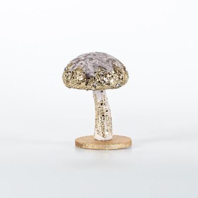 ΒΕΛΟΥΔΙΝΟ ΜΑΝΙΤΑΡΙ, ΓΚΡΙ, ΜΕ GLITTER, 7x13cm (600-44710)