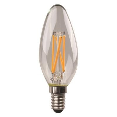 ΛΑΜΠΑ LED ΚΕΡΙ CROSSED FILAMENT 6,5W 806lm E14 6500K 220-240V BLISTER (147-79103)